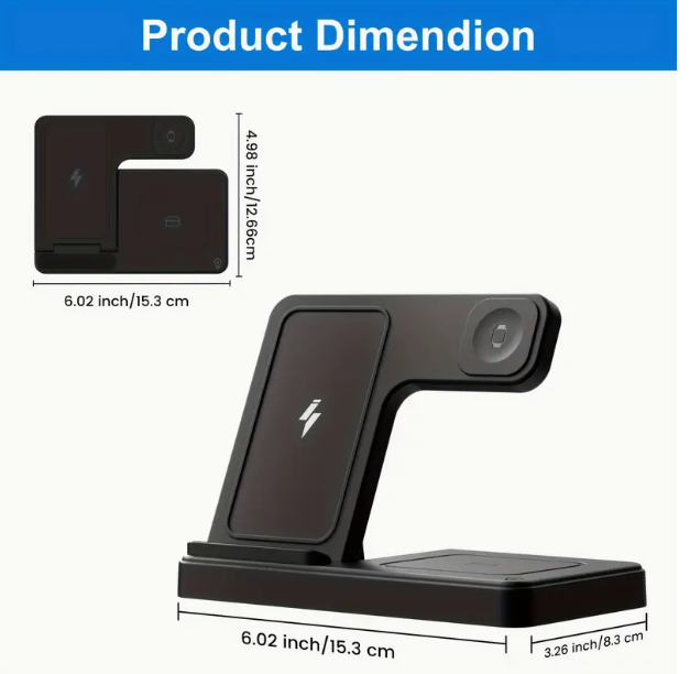 Standard 15W for Mag-Safe Fast Wireless Charger Stand