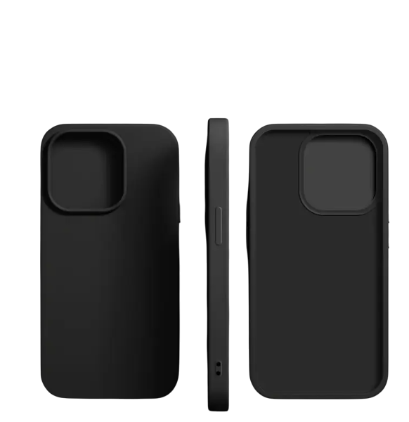 Luxurious Shockproof Minimalist Silicone Phone Case Suitable
