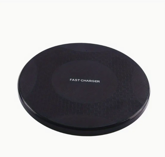 10W Fast Wireless Charger, Compatible with iPhone 8-16 Series, S6-23 Series, Free Cable Included (ONLY AVAILABLE IN BLACK)
