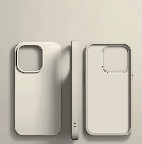 Luxurious Shockproof Minimalist Silicone Phone Case Suitable