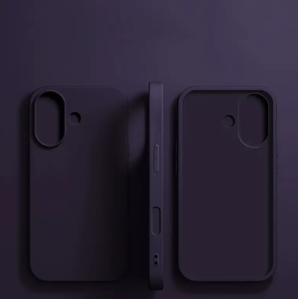 Luxurious Shockproof Minimalist Silicone Phone Case Suitable
